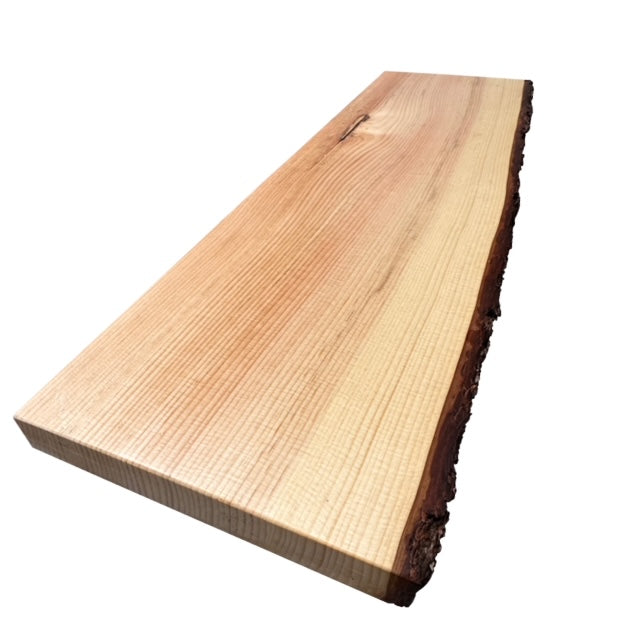 Live Edge Knotty Pine Shelves Set of 2 Enterprise Wood Products Inc