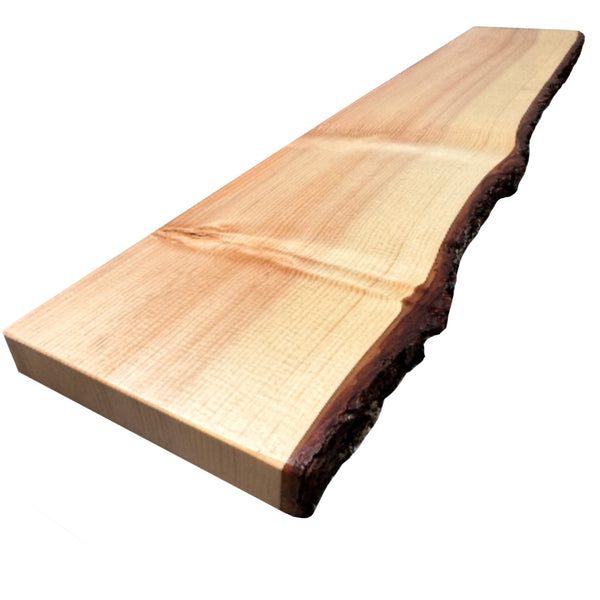 Live Edge Knotty Pine Shelves - Set of 2