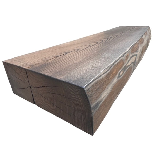 Live Edge Ash Mantel