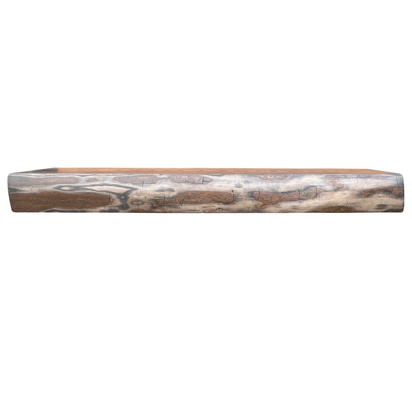 Live Edge Ash Mantel
