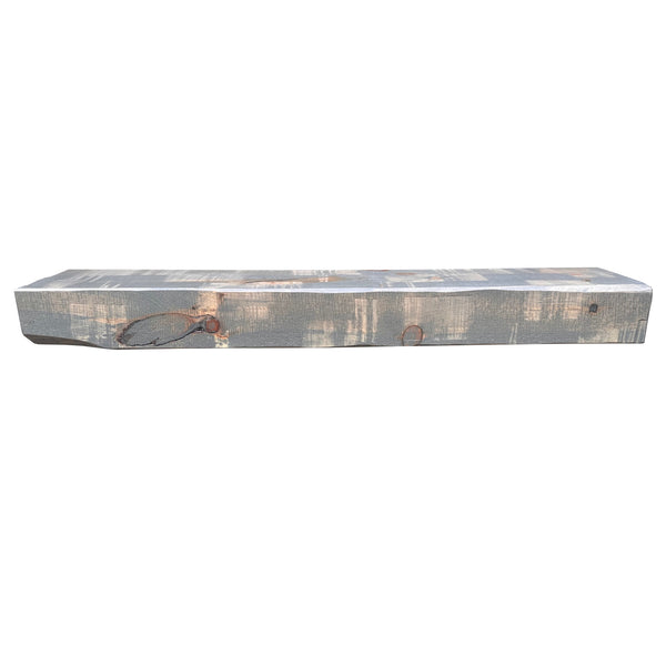 Hand Hewn Pine Mantel