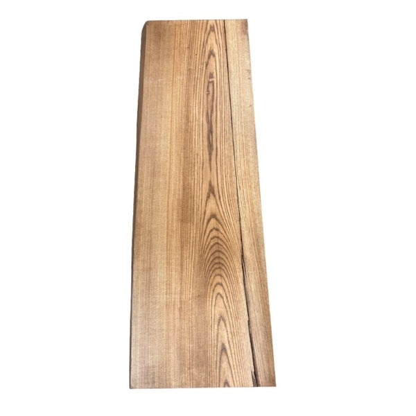Single Live Edge Ash Bench