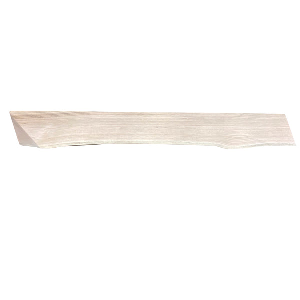 Unfinished Live Edge Oak Shelf