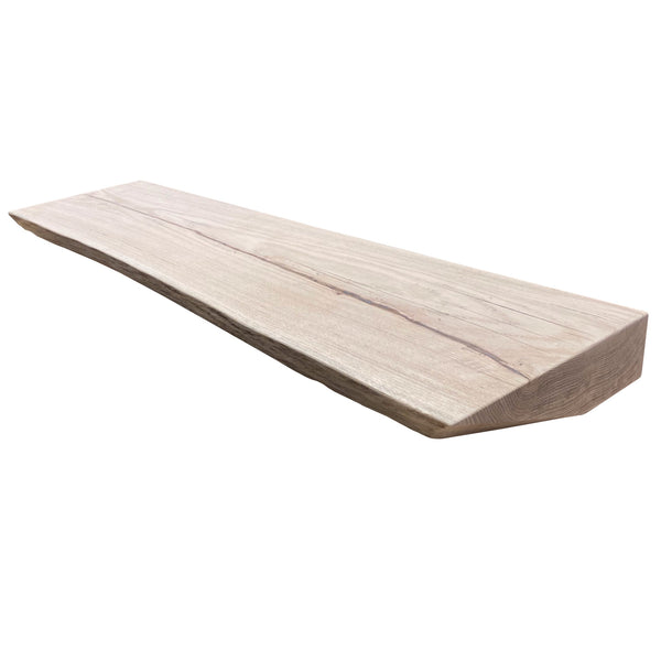 Unfinished Live Edge Oak Shelf