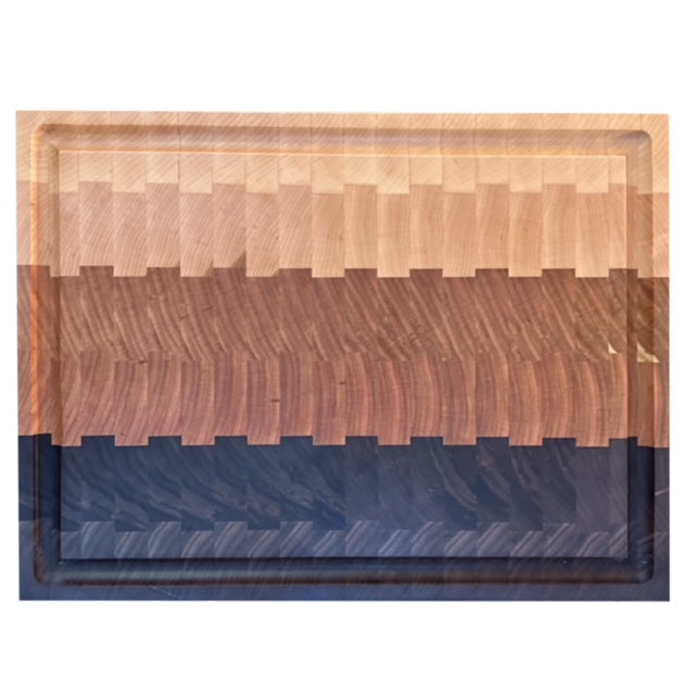 End Grain Cutting Board with a Juice Groove – Enterprise Wood Products Inc