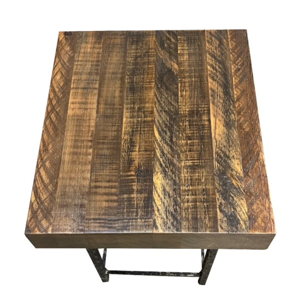 Reclaimed Hemlock End Table