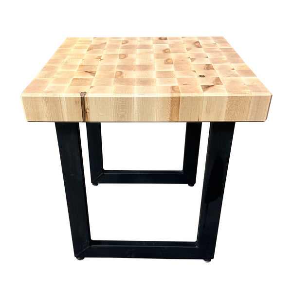 End Grain Maple End Table Set