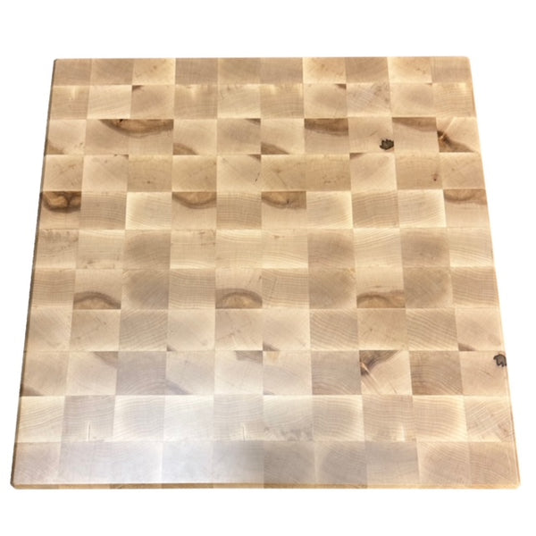 End Grain Maple End Table Set
