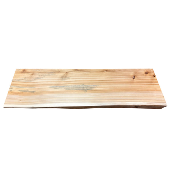 Live Edge White Cedar Shelf
