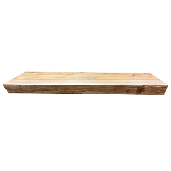 Live Edge White Cedar Shelf