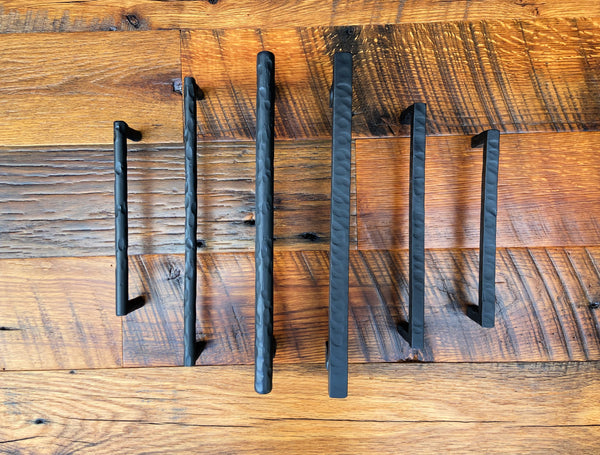 Hammered Barn Door Hardware