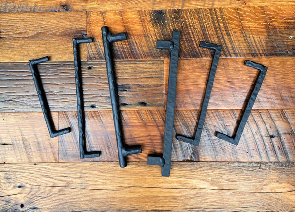 Hammered Barn Door Hardware