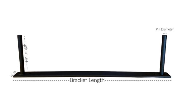 20" Floating Shelf Bracket