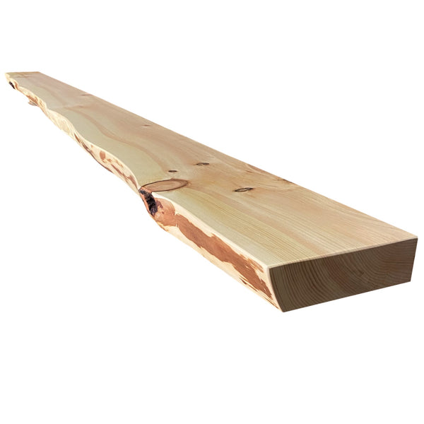 Live Edge Pine Shelf
