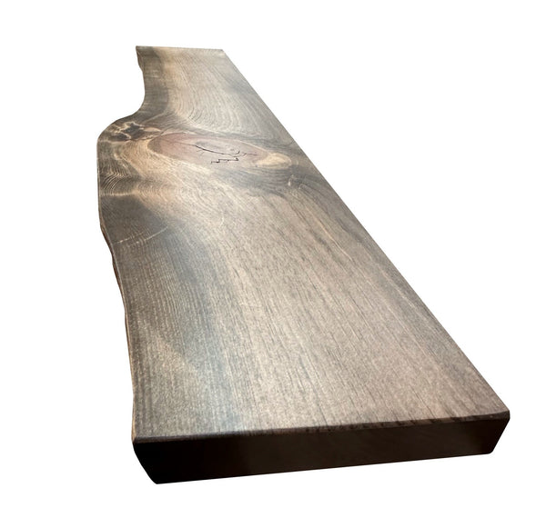 Live Edge Pine Shelf
