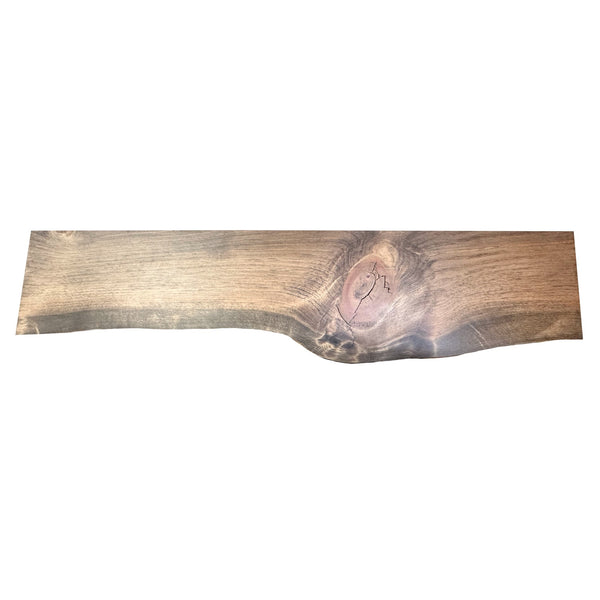 Live Edge Pine Shelf