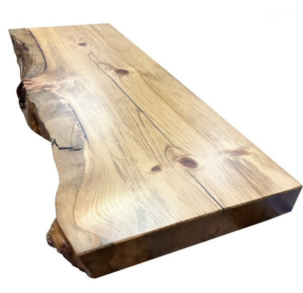 Live Edge Pine Shelf