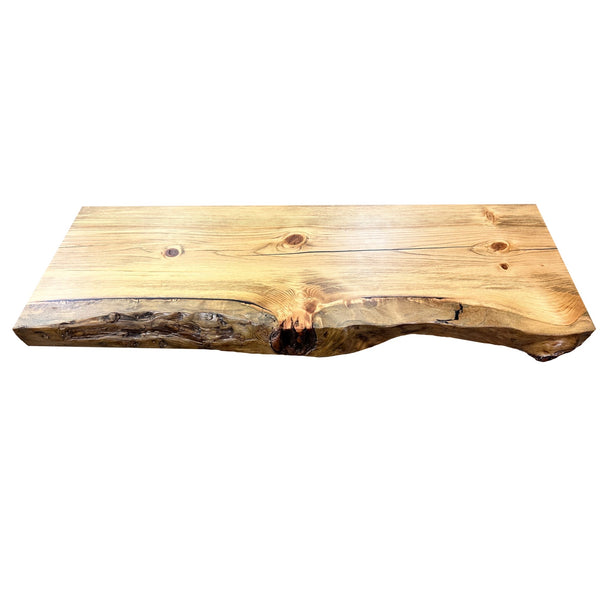 Live Edge Pine Shelf