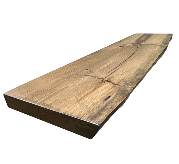 Live Edge Pine Shelf