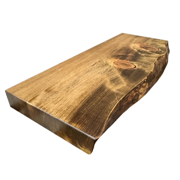 Live Edge Pine Shelf