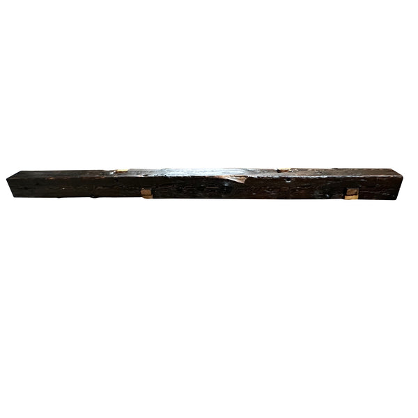 Charred Reclaimed Timber Mantel