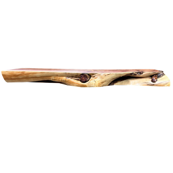 Live Edge Aromatic Cedar Shelf